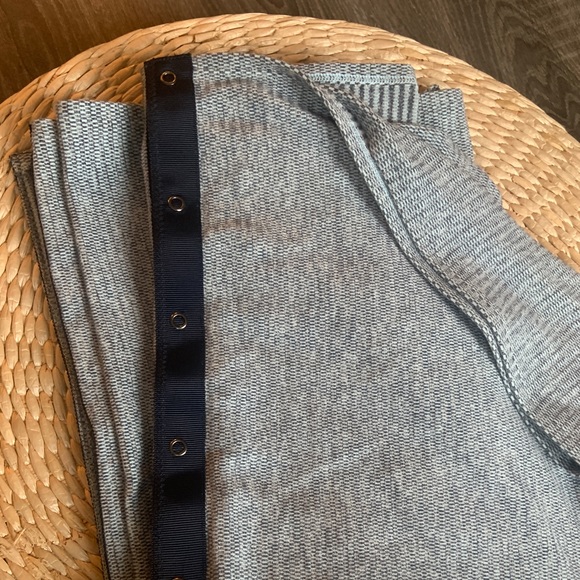 Lululemon Vinyasa Scarf Rulu Blue Striped - Picture 12 of 12